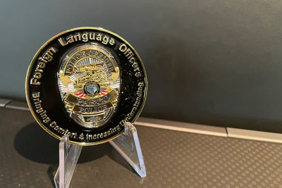 beyond the badge the living language of police challenge coins