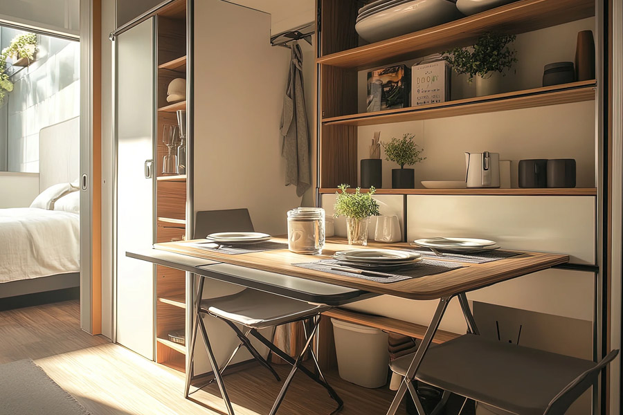 one table many lives smart dining solutions for compact apartments