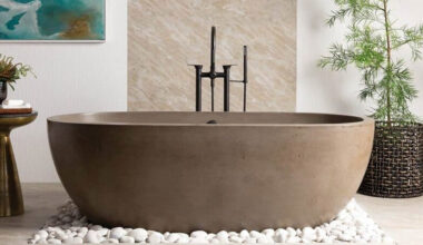Custom Concrete Bathtub Ideas for Modern Bathroom Designs