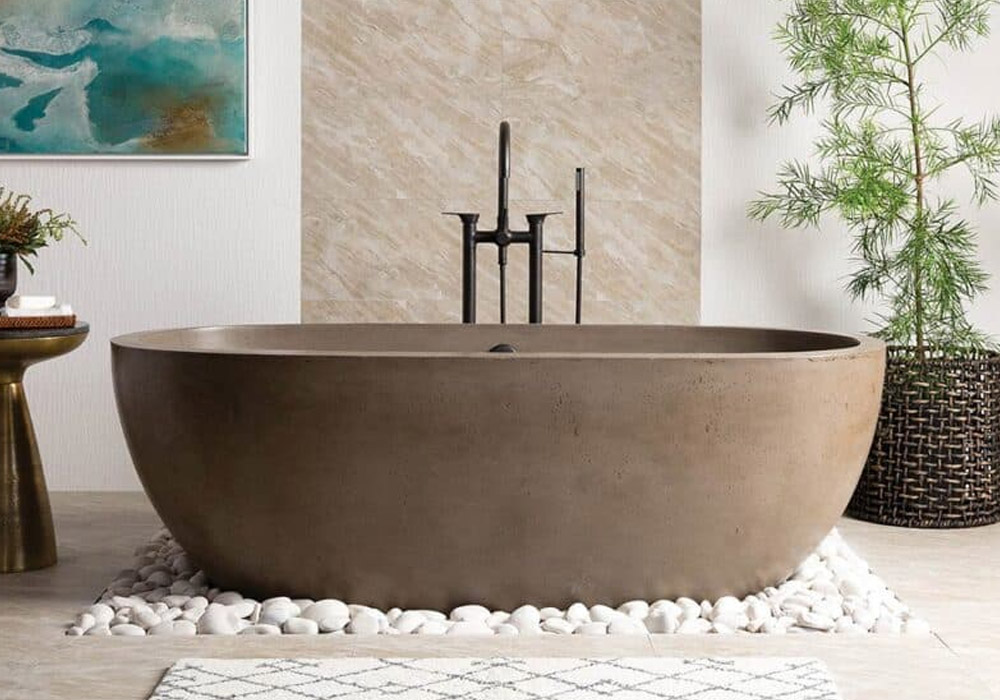 Custom Concrete Bathtub Ideas for Modern Bathroom Designs