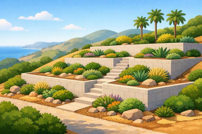 Transforming California Landscapes The Value of Retaining Walls