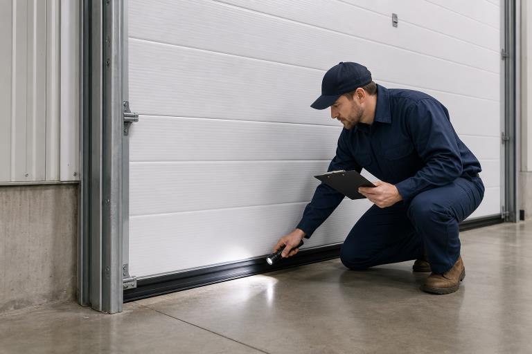 Commercial Garage Door Maintenance Checklist for Safer Facility Operations
