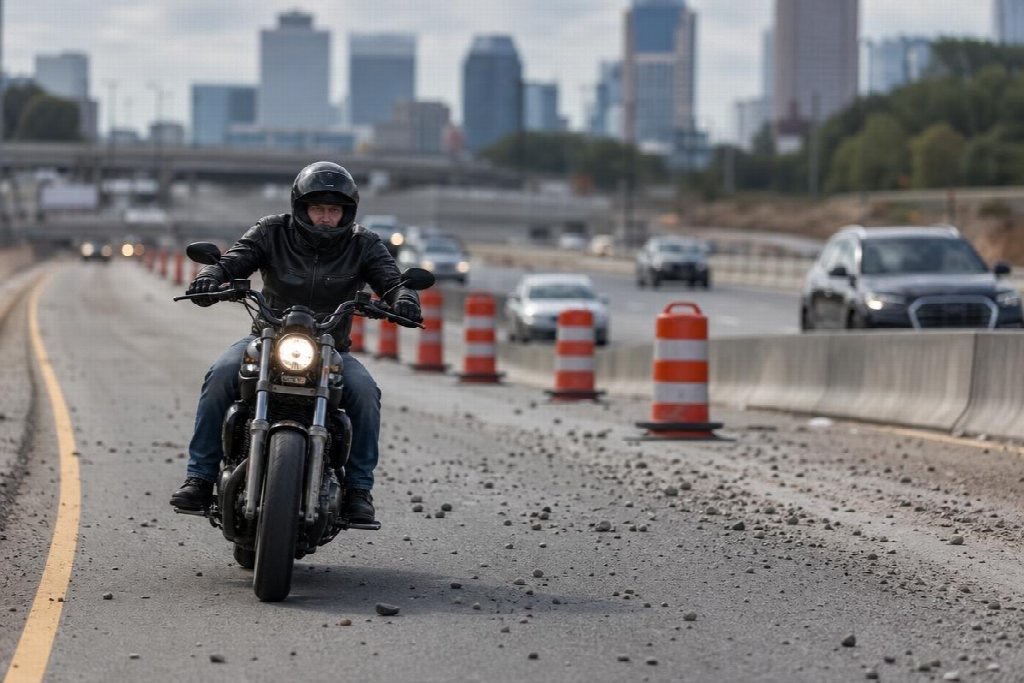 Lane Splitting Road Hazards and Bias The Unique Legal Challenges Motorcyclists Face After a Crash