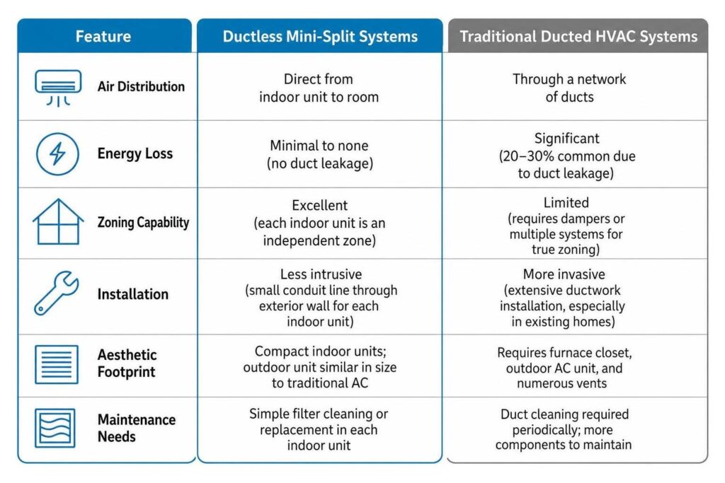 The Benefits of Ductless HVAC System