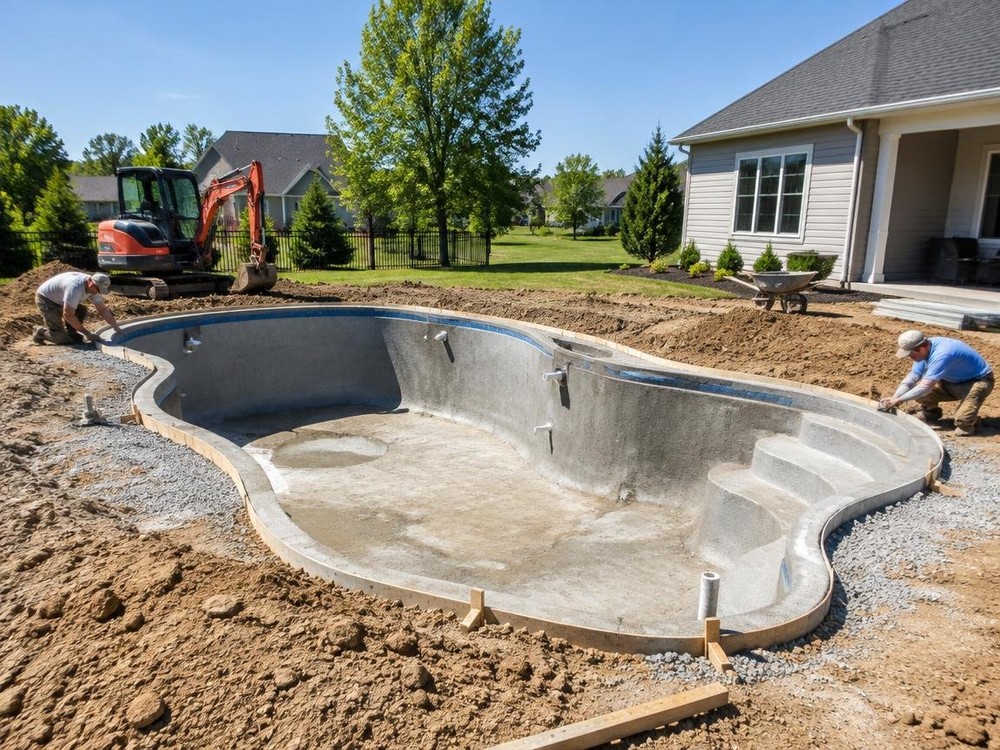 Designing Your Dream Backyard Custom Pool Construction 01